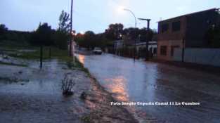 OTRA FUERTE TORMENTA EN LA CUMBRE Y EN LA ZONA