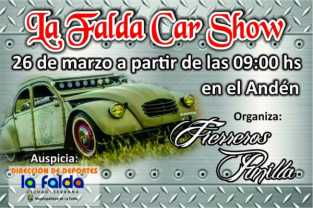 25 Y 26 DE MARZO, EXPOSICION DE AUTOS EN LA FALDA