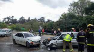 OTRO ACCIDENTE EN LA RUTA 38, AHORA CERCA DE LA FALDA