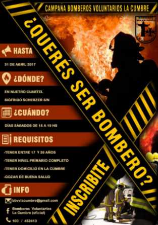 ¿QUERES SER BOMBERO? MIRA EL VIDEO...