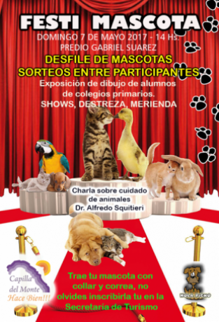 SE VIENE EL FESTI MASCOTA EN CAPILLA DEL MONTE