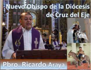 PBRO.HUGO ARAYA ES EL NUEVO OBISPO DE CRUZ DEL EJE