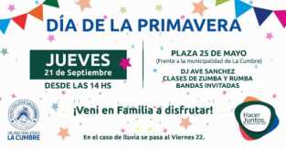 LA CUMBRE TAMBIEN TENDRA SU FIESTA DE LA PRIMAVERA