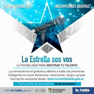 ¿QUERES PARTICIPAR EN LA ESTRELLA SOS VOS?