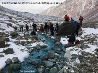 ENCUENTRO DE MONTAÑISTAS EN BARREAL SAN JUAN