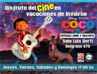 CINE PARA CHICOS EN LA CUMBRE CON ENTRADA LIBRE Y GRATUITA