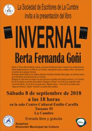 BERTA GOÑI PRESENTA EN LA CUMBRE SU LIBRO INVERNAL