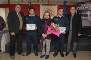 POLICIAS DESTACADOS POR SU ARROJO