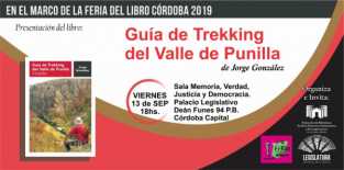 JORGE GONZALEZ PRESENTA SU GUIA DE TREKKING EN CORDOBA