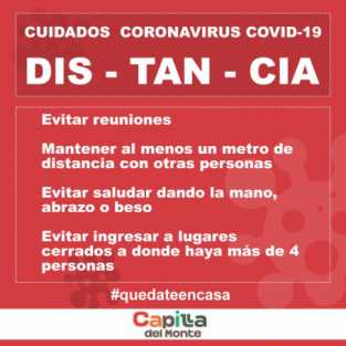 CAPILLA: CAMPAÑA DE PREVENCION DEL COVID 19