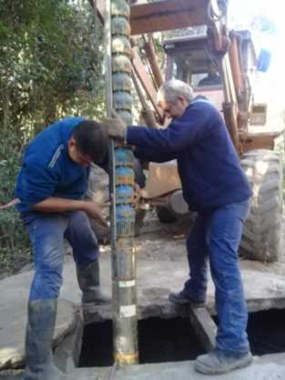 NUEVA BOMBA DE AGUA EN EL PORTECELO