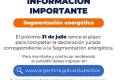 Segmentación Energética: el 31 de julio vence el plazo para inscribirse