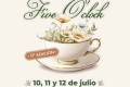 Programación del Five O Clock La Cumbre del 10 al 12 de julio