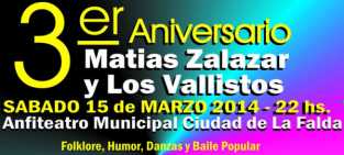 ESTA NOCHE GRAN FIESTA FOLKLORICA EN LA FALDA