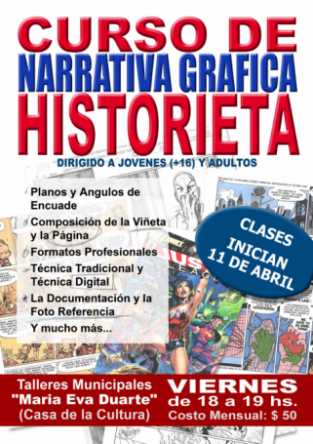 CURSO DE NARRATIVA GRAFICA HISTORIETA