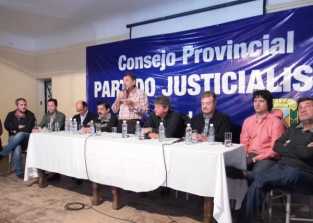 EL CONSEJO PROVINCIAL DEL P.J. SESIONO EN LA FALDA