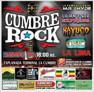 FESTIVAL DE ROCK EN LA CUMBRE