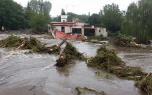 TEMPORAL EN SIERRAS CHICAS Y PEDIDO DE COLABORACION